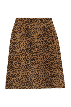 Leopard Pencil Skirt
