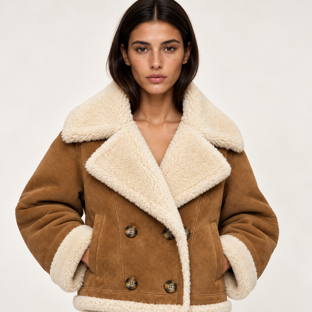 Marie Suede Jacket