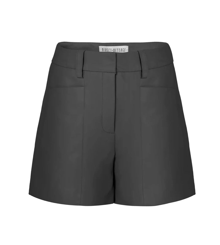 Vanessa Leather Shorts
