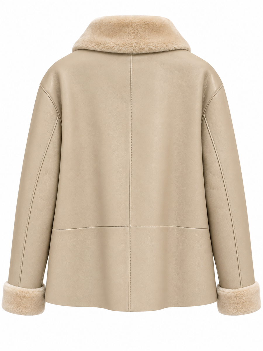 Mia Reversible Leather Jacket