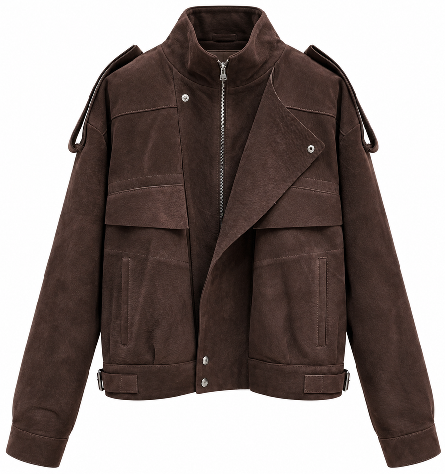 Romina Statement Nubuck Jacket