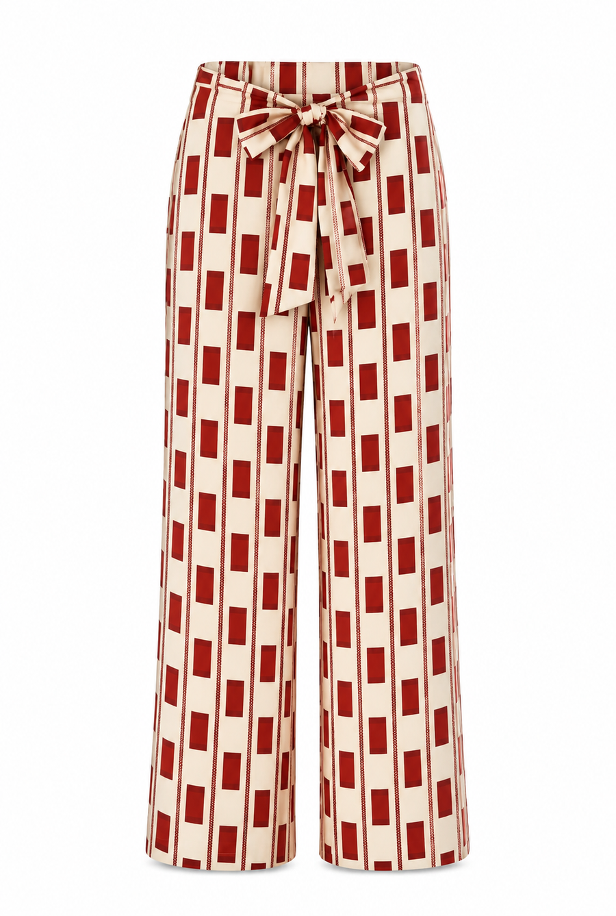 Solento Front-Tie Trousers