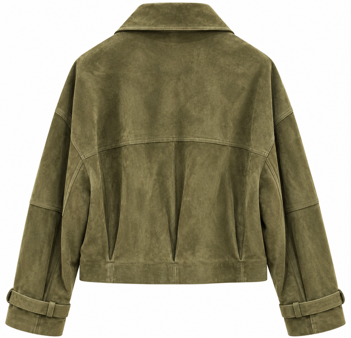 Iris Green Suede Jacket
