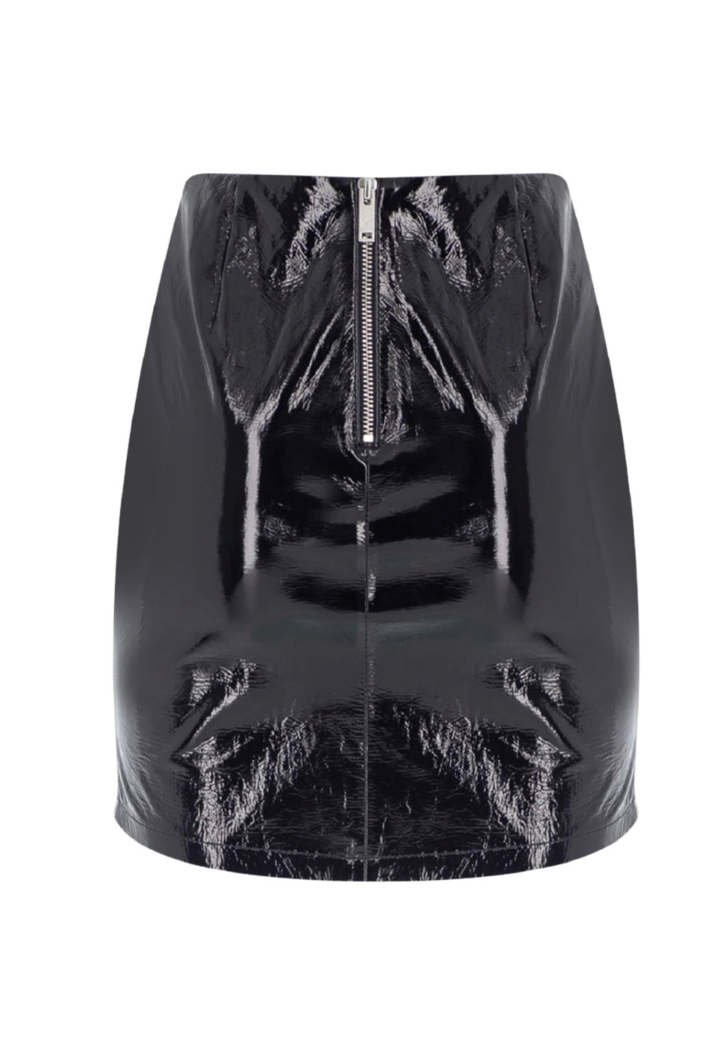 Debra Leather Skirt