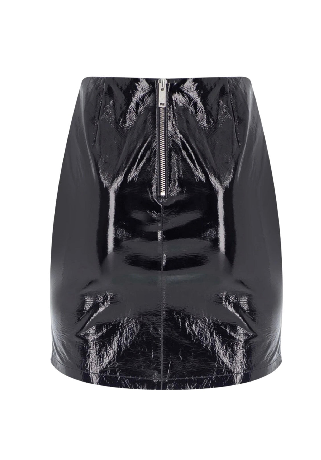 Debra Leather Skirt