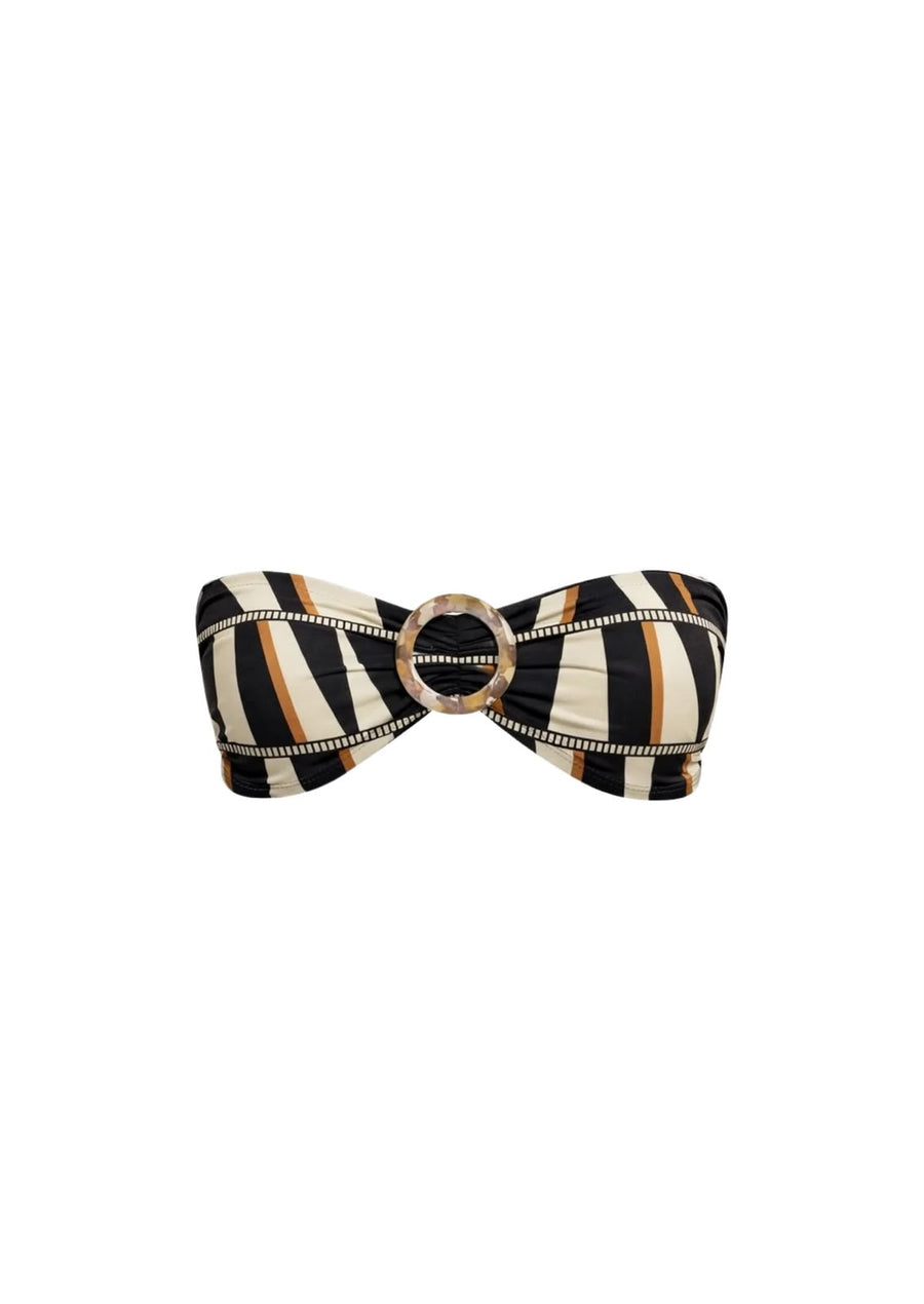 Yazz Bikini Top in Geo