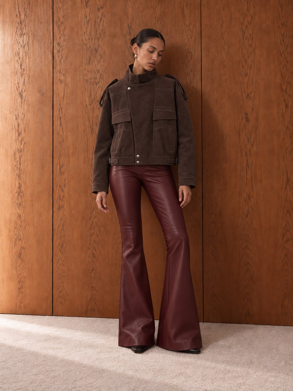 Romina Statement Nubuck Jacket