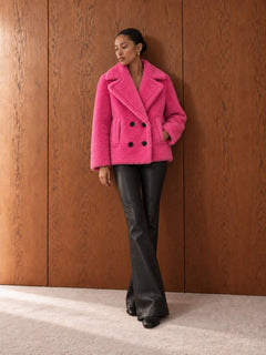 Pink Teddy Jacket