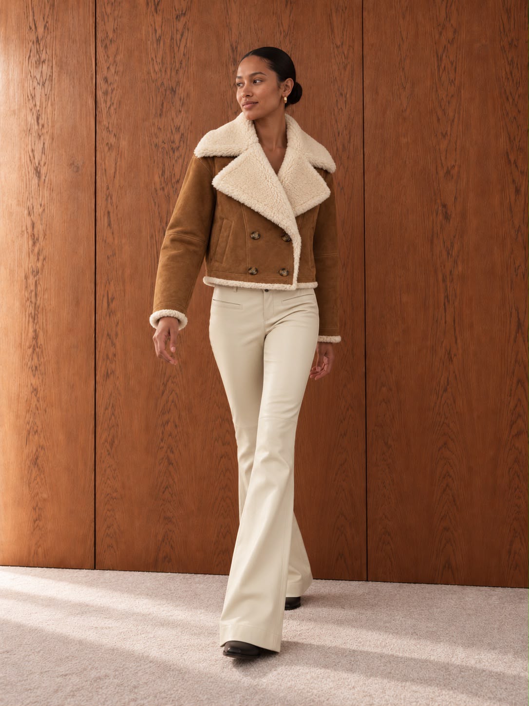 Marie Suede Jacket