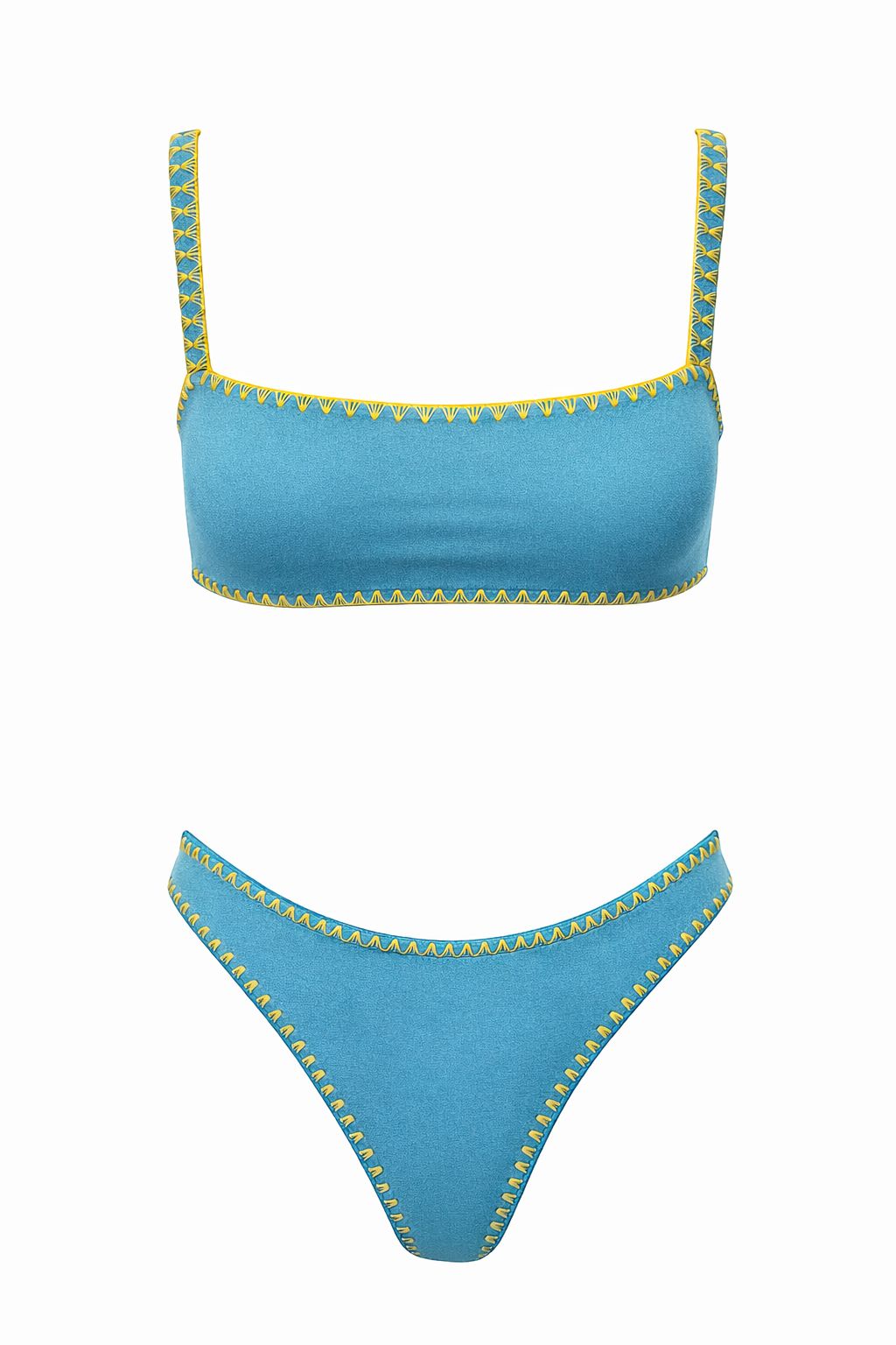 Meghan Towel Bikini Hand Embroidered