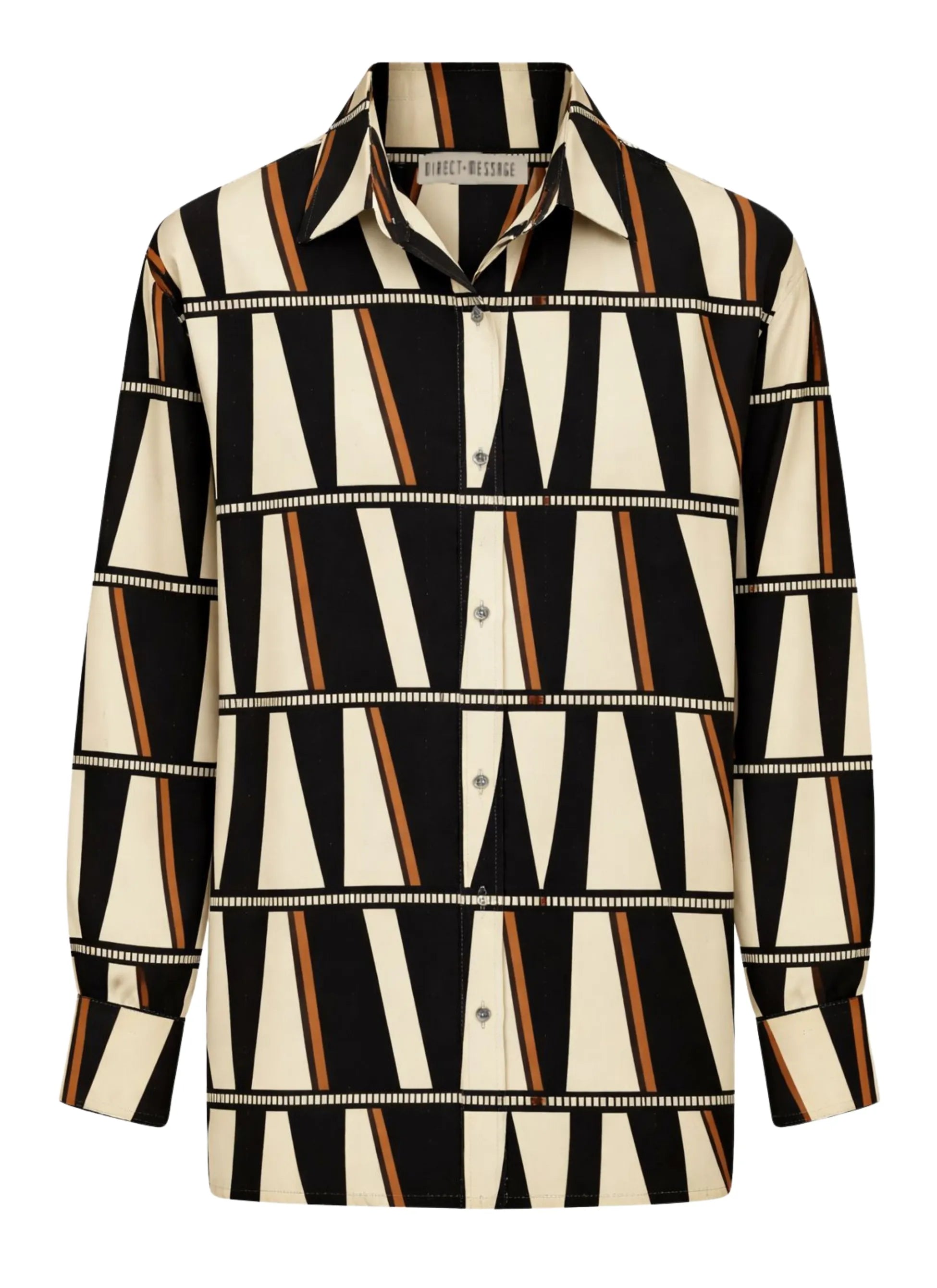 Black Geo Shirt
