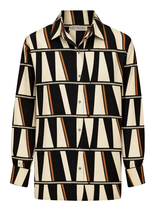 Black Geo Shirt
