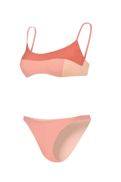 Şakayık Pembesi Tonunda La Peonia Bikini