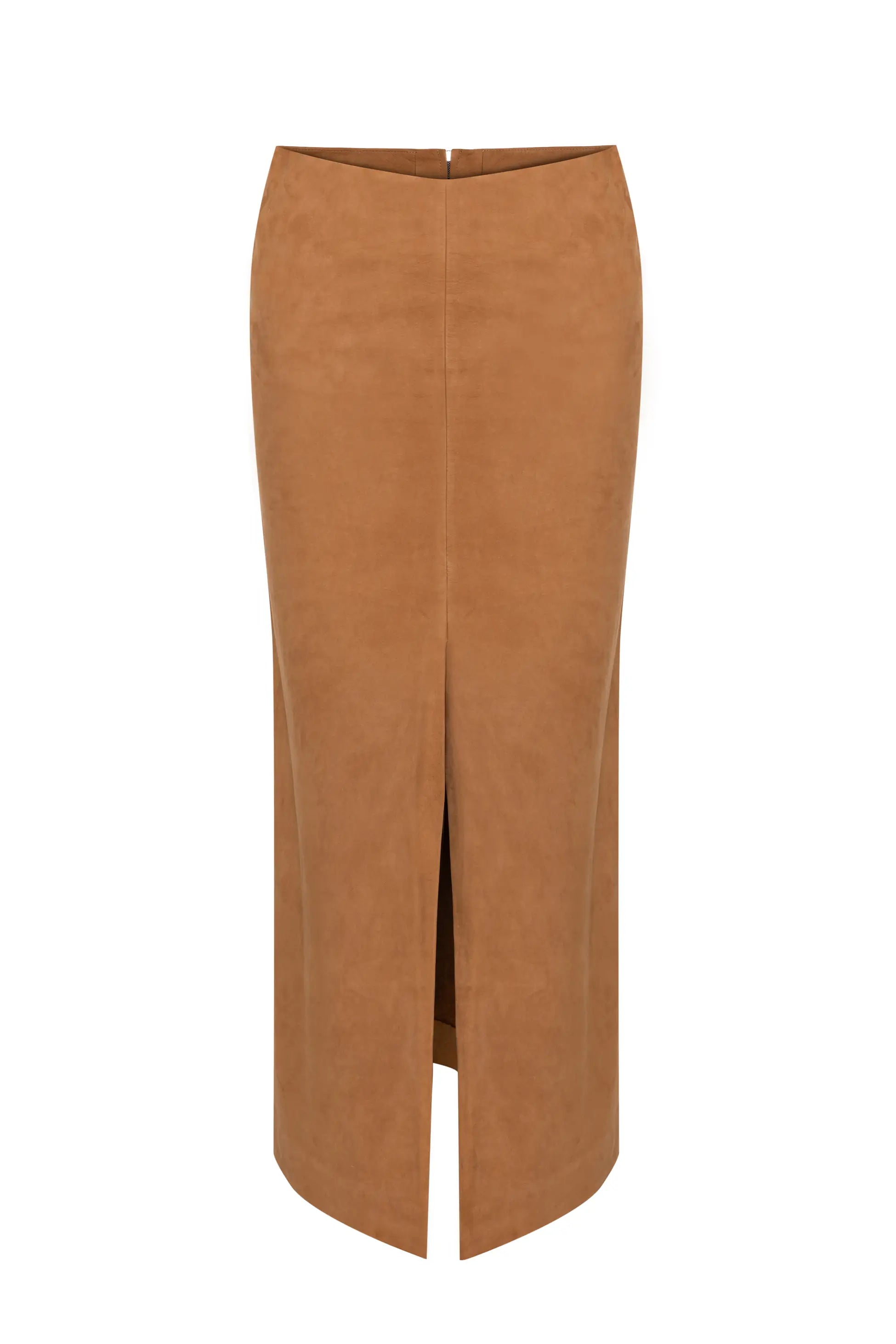 Rosa Suede Maxi Skirt