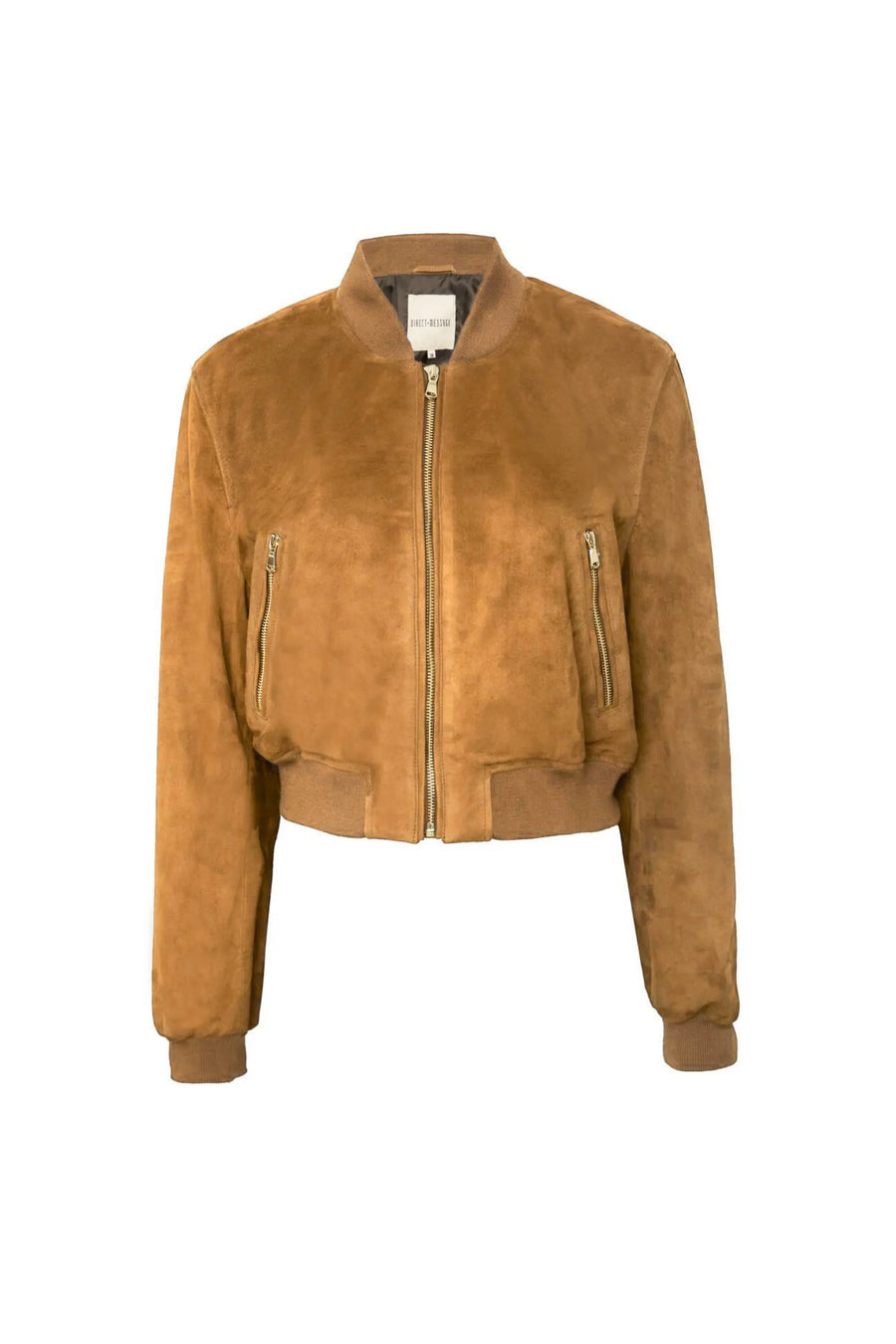 Rosa Suede Bomber Jacket