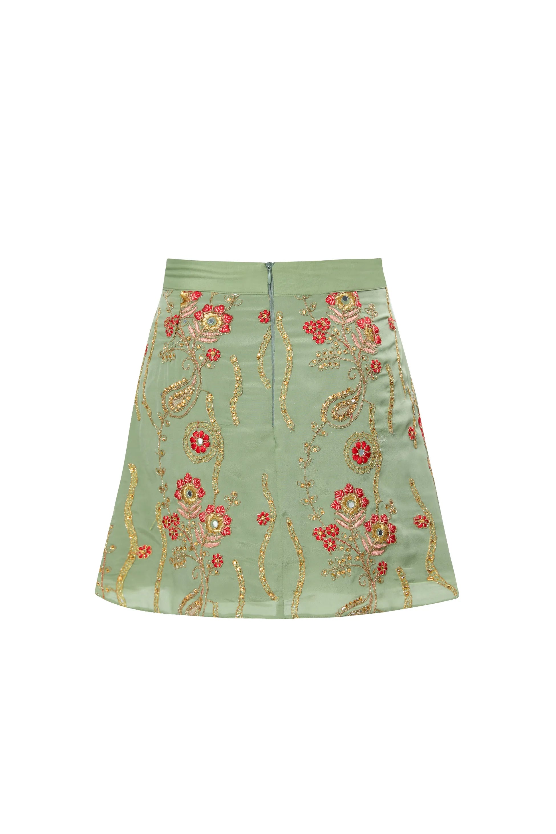 Olivia Embroidered Skirt