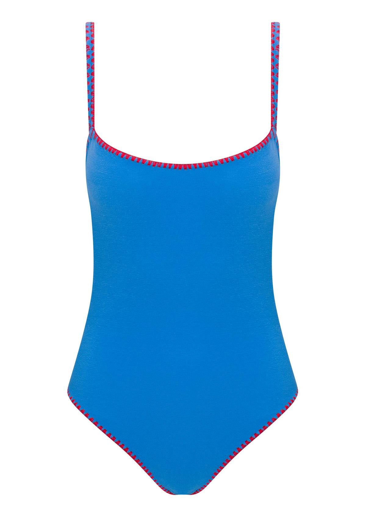 Meghan Towel One Piece Hand Embroidered