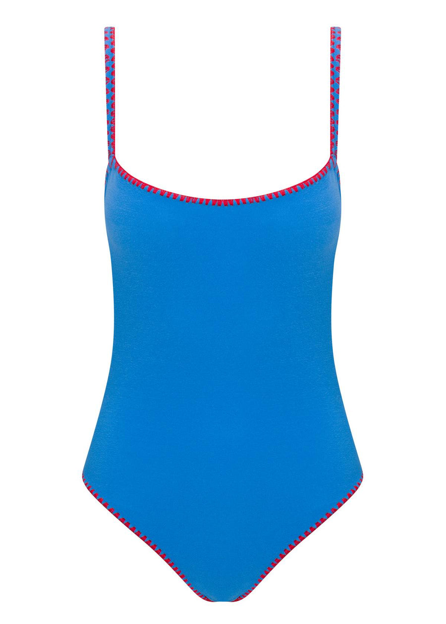 Meghan Towel One Piece Hand Embroidered