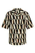 Black Geo Men's Shirt