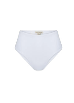 Iyo Bikini Bottom High-Waisted in White