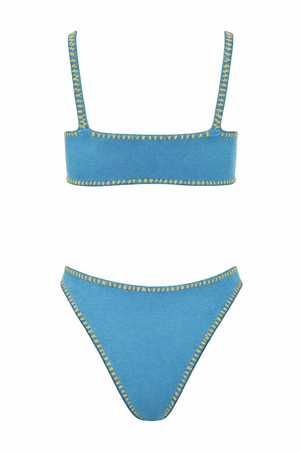 Meghan Towel Bikini Hand Embroidered