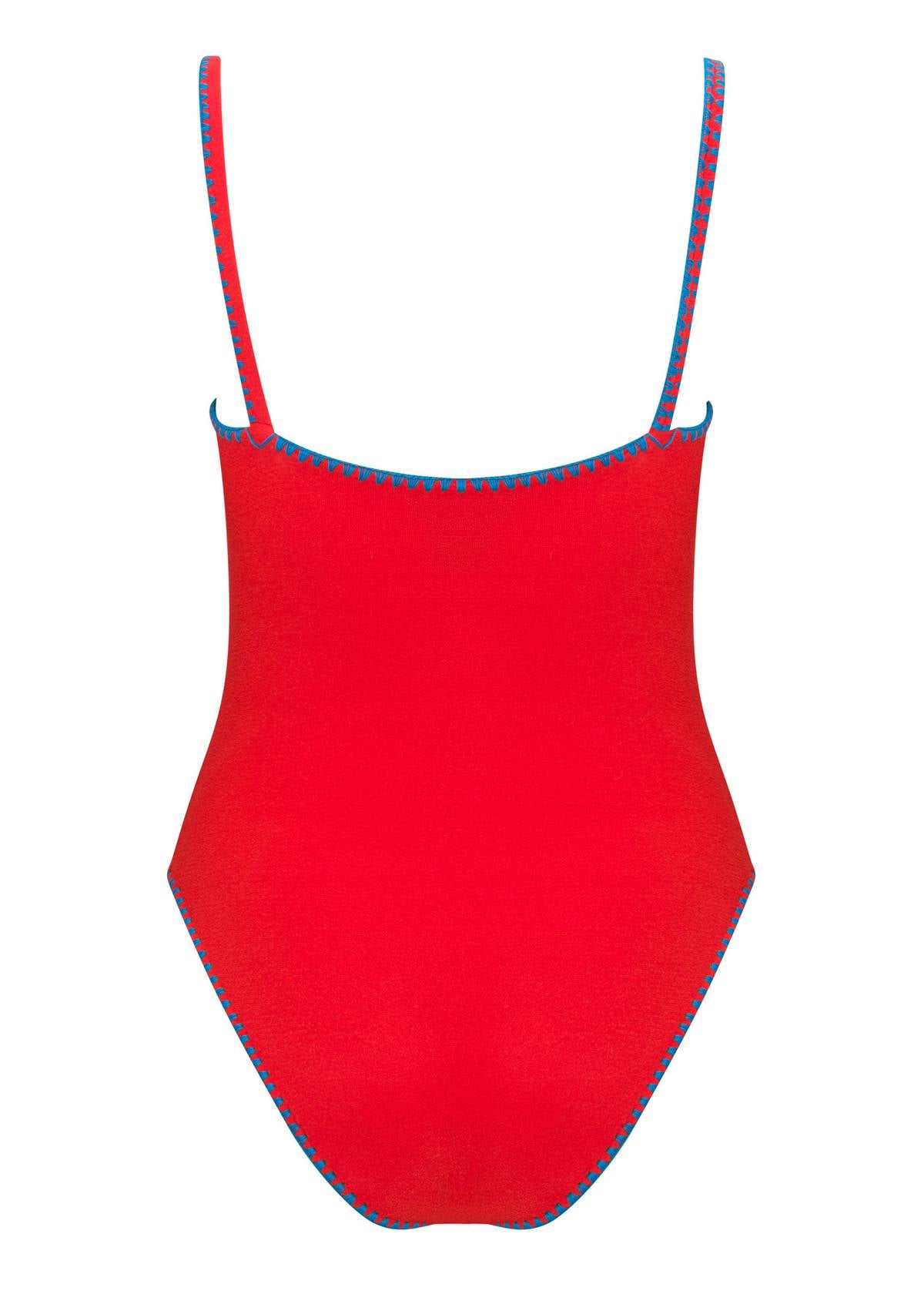 Meghan Towel One Piece Hand Embroidered